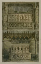 Die Gräber von Richard II. und Edward III., Tafel 34 aus 